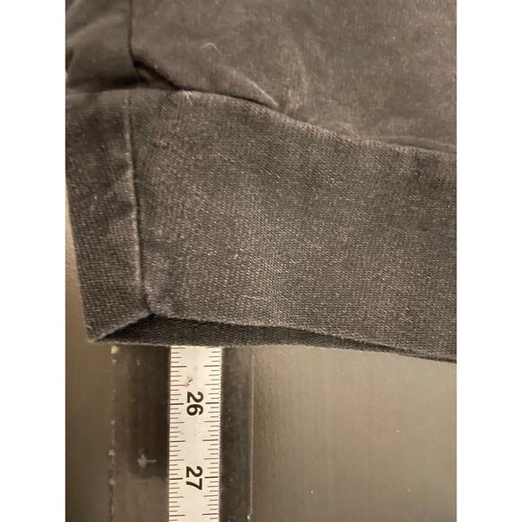 Anthropologie Saturday Sunday Pants Womens 2X Black Harem Jogger D-Ring Belted - Picture 8 of 9